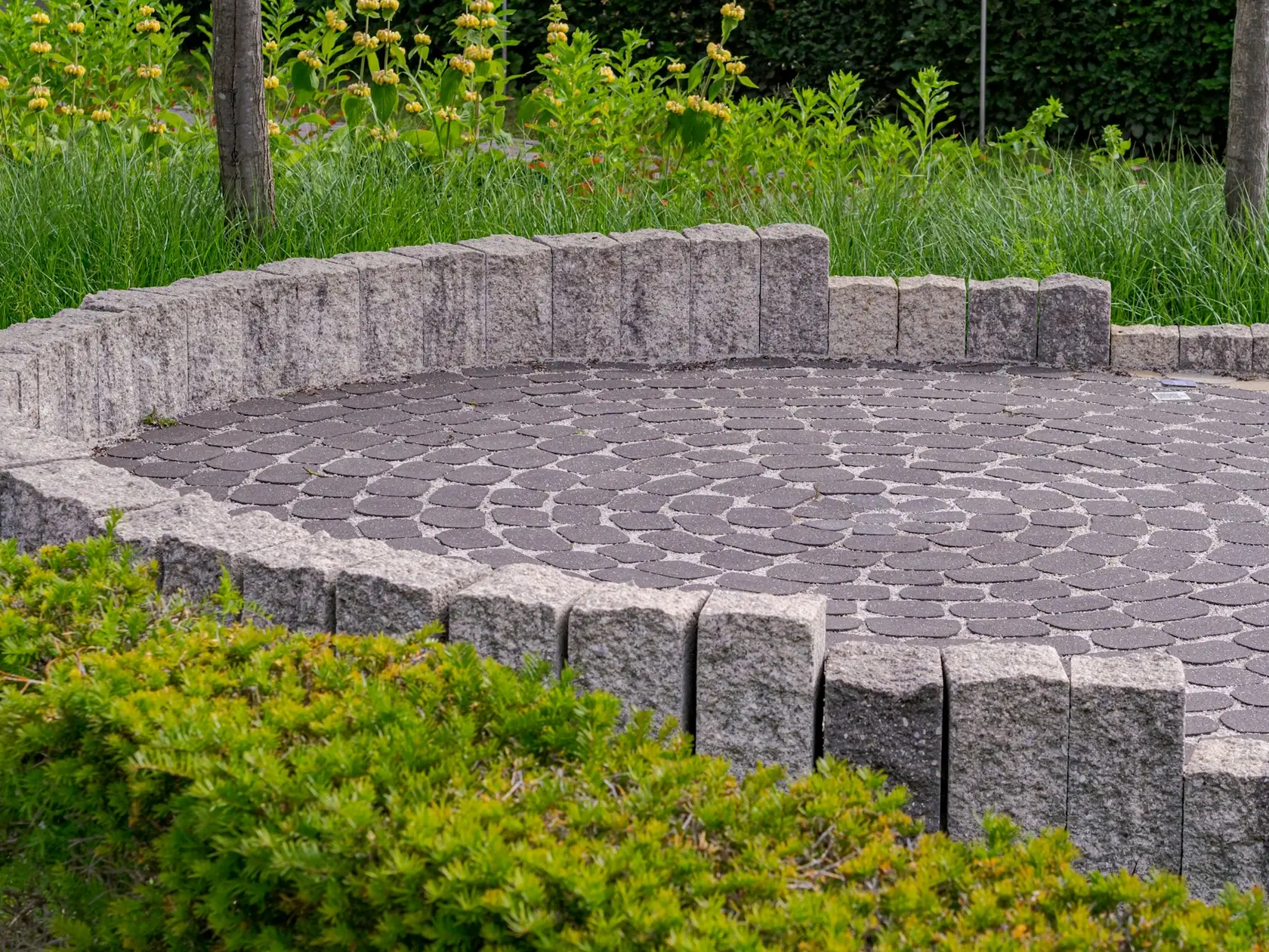 Hard landscaping: after work example
